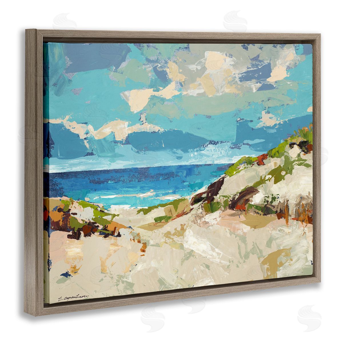 Trevor Copenhaver Abstract Beach Sky Landscape