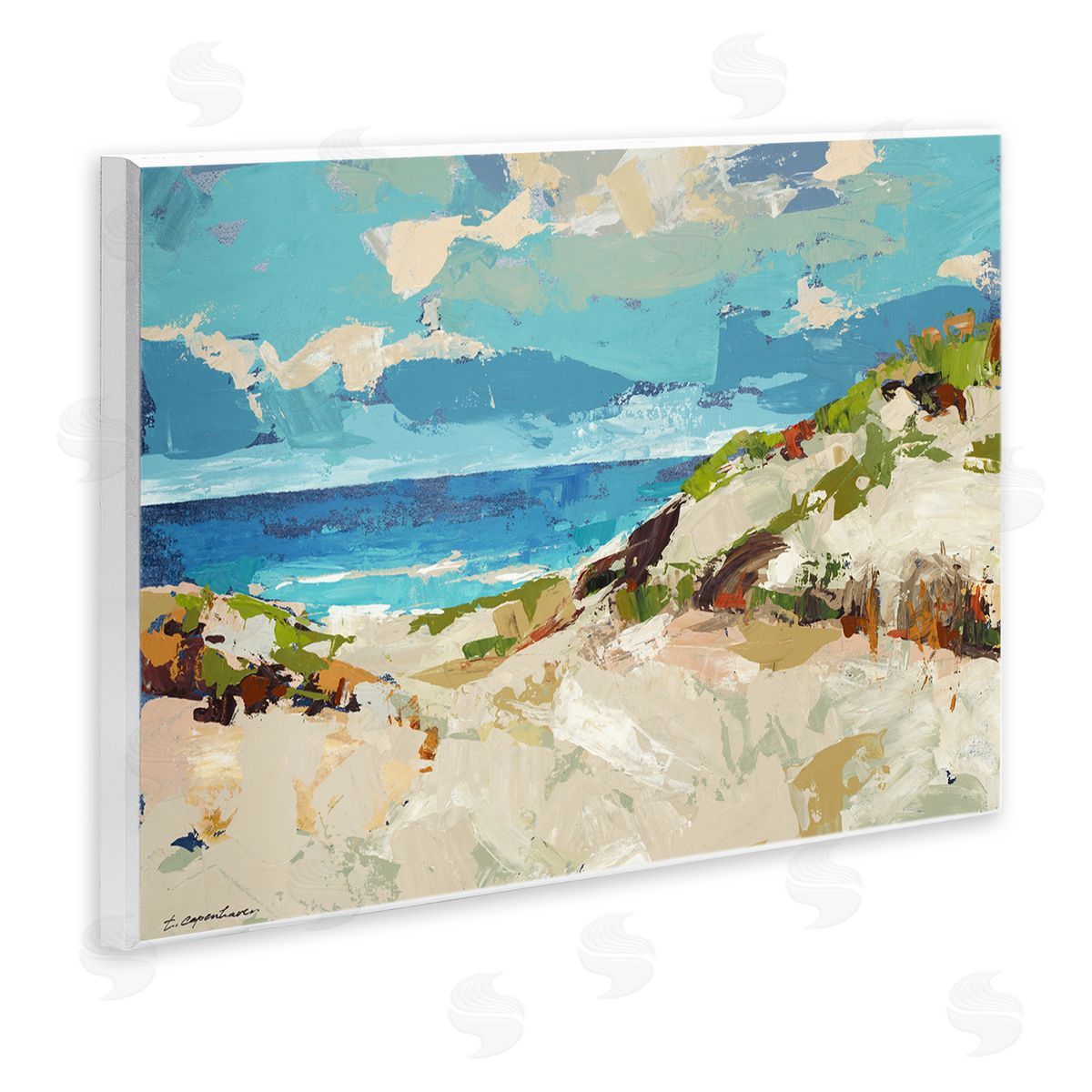 Trevor Copenhaver Abstract Beach Sky Landscape