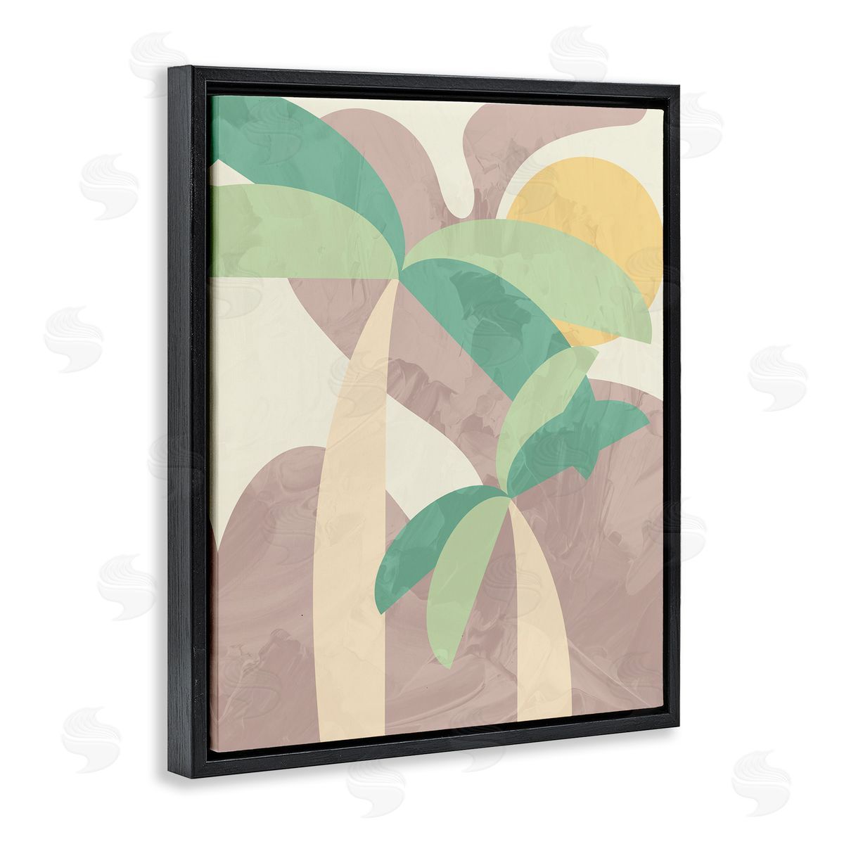 Stupell Studio Abstract Summer Palms Shapes