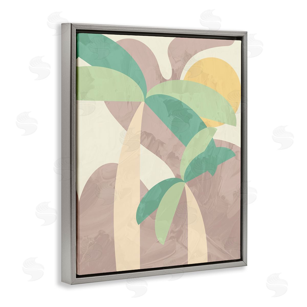 Stupell Studio Abstract Summer Palms Shapes