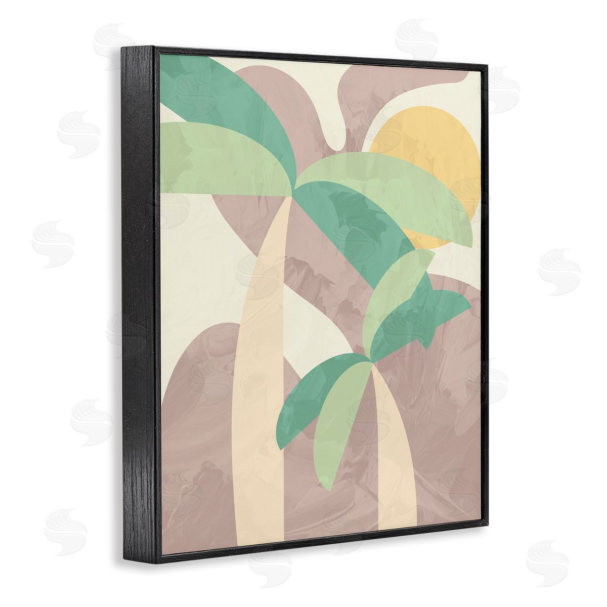 Stupell Studio Abstract Summer Palms Shapes