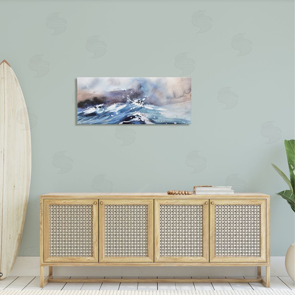 Stupell Studio Marine Waves Ocean Weather