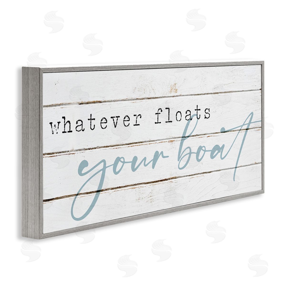Stupell Studio Whatever Floats Your Boat Sign