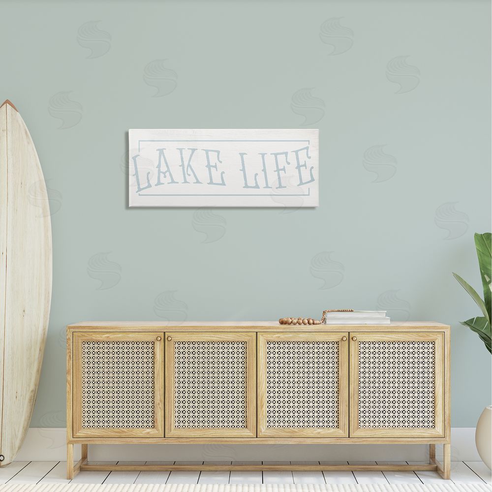 Stupell Studio Lake Life Woodsy Cabin Sign