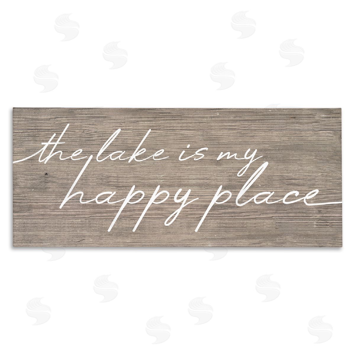 Stupell Studio Lake Is Happy Place Phrase