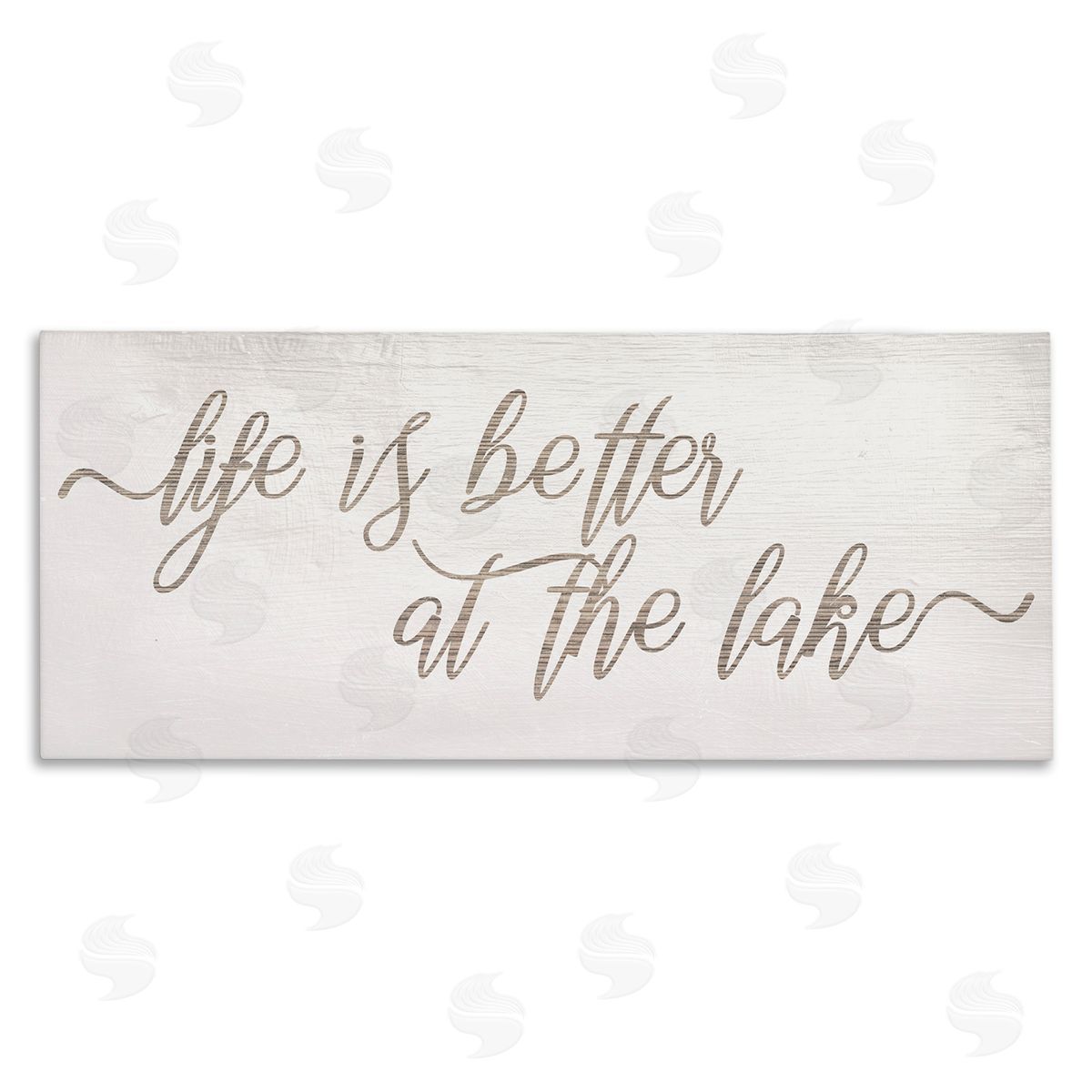 Stupell Studio Life Better At The Lake Phrase