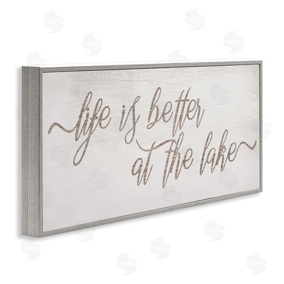 Stupell Studio Life Better At The Lake Phrase