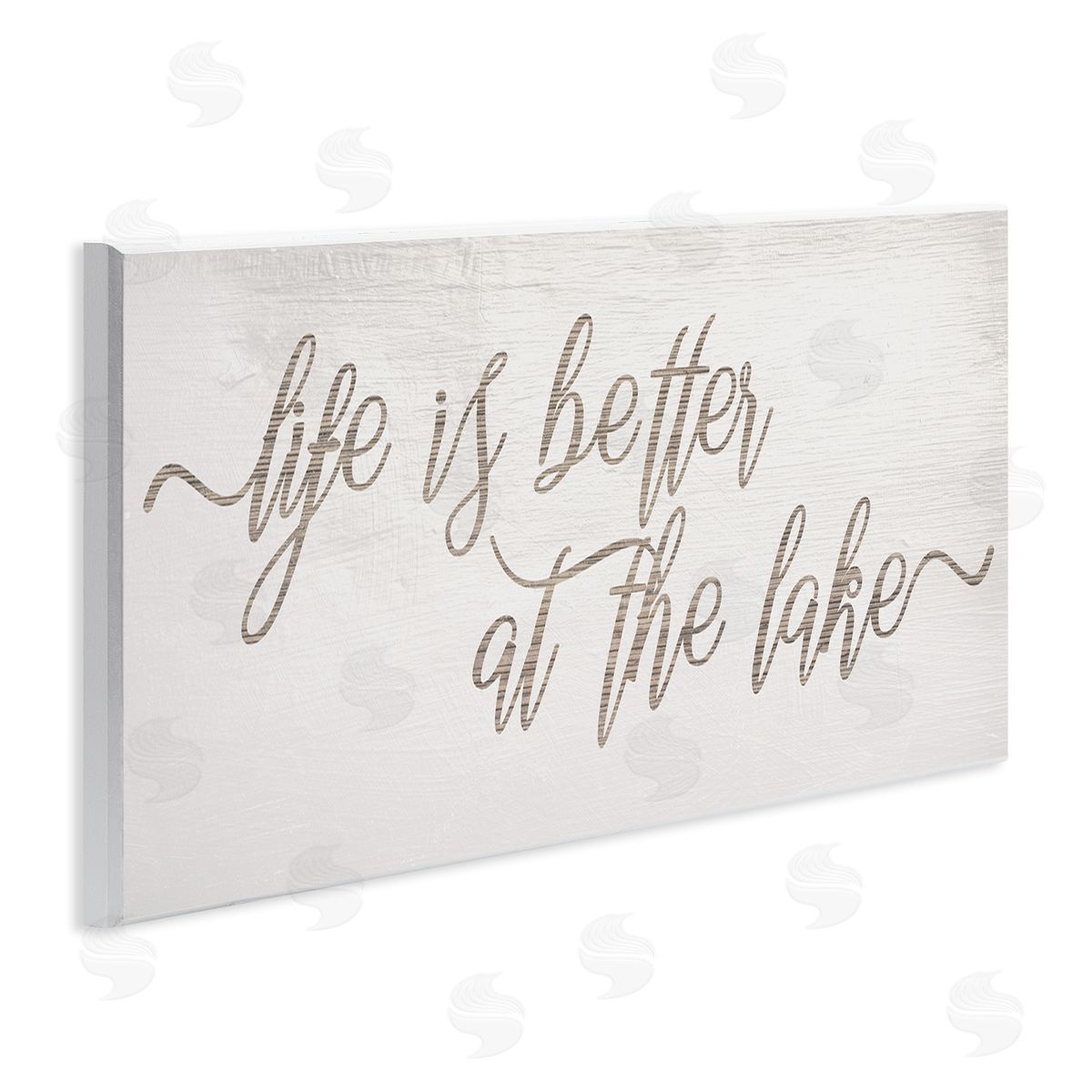 Stupell Studio Life Better At The Lake Phrase