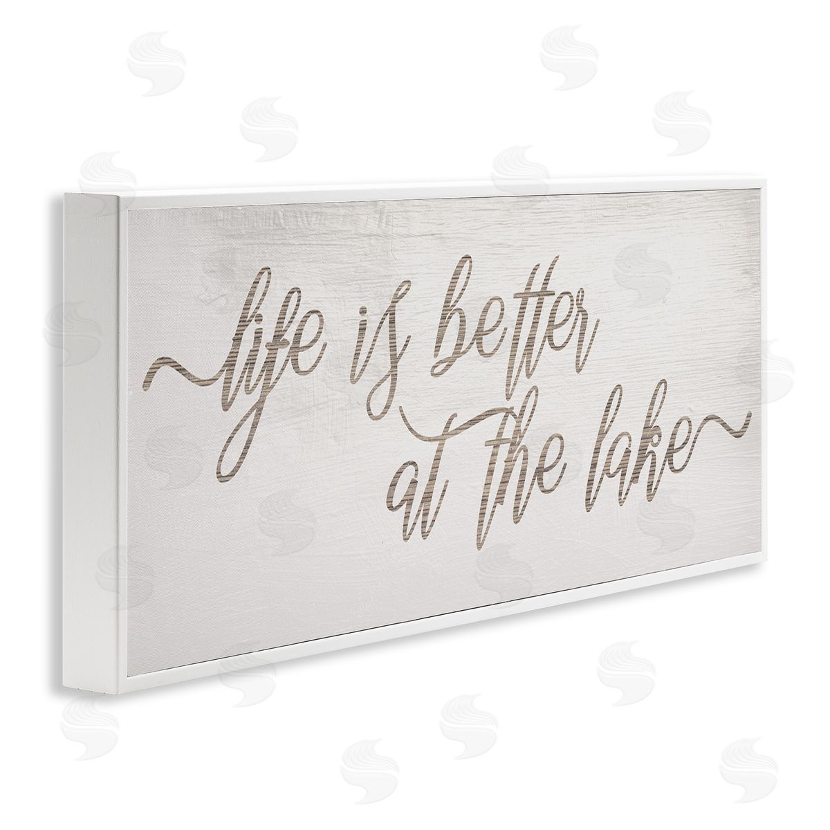 Stupell Studio Life Better At The Lake Phrase