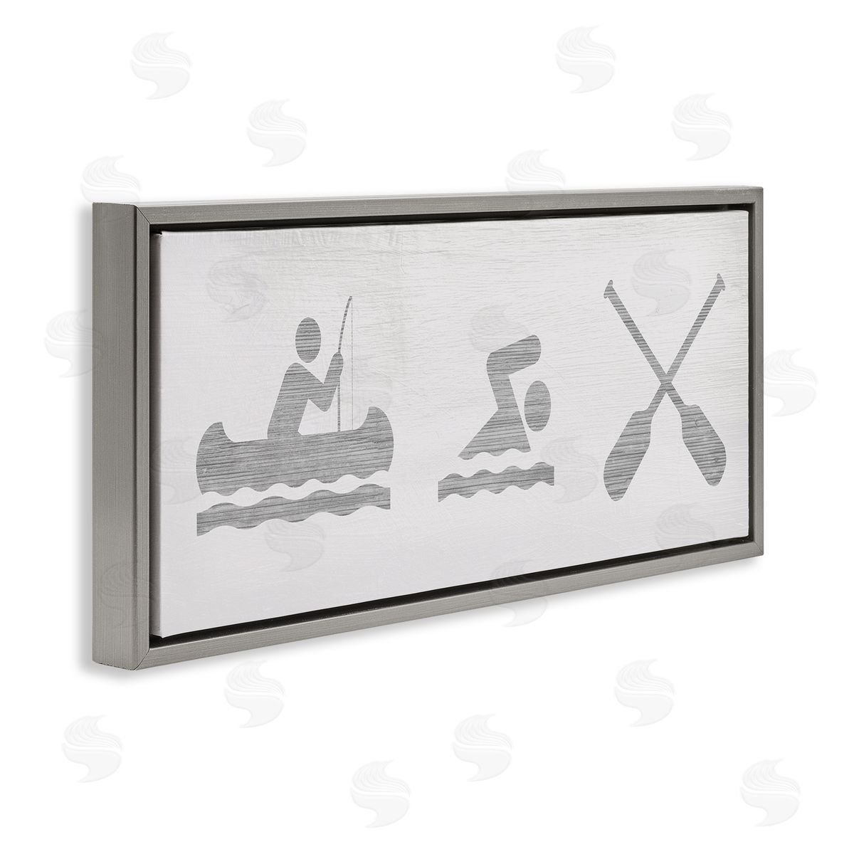 Stupell Studio Lake Cabin Activities Sign