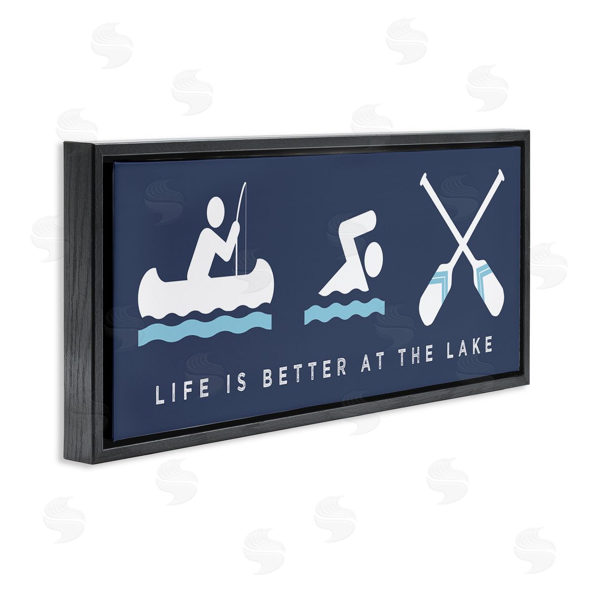 Stupell Studio Life Better At Lake Water Fun