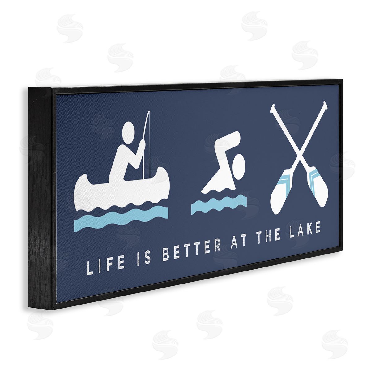 Stupell Studio Life Better At Lake Water Fun