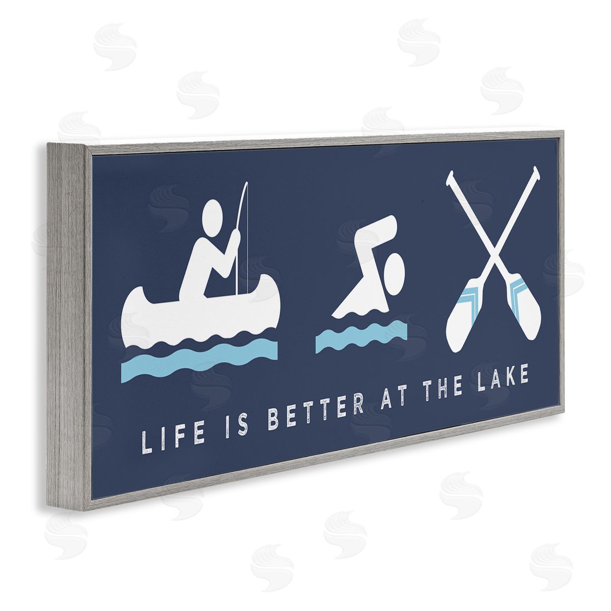 Stupell Studio Life Better At Lake Water Fun