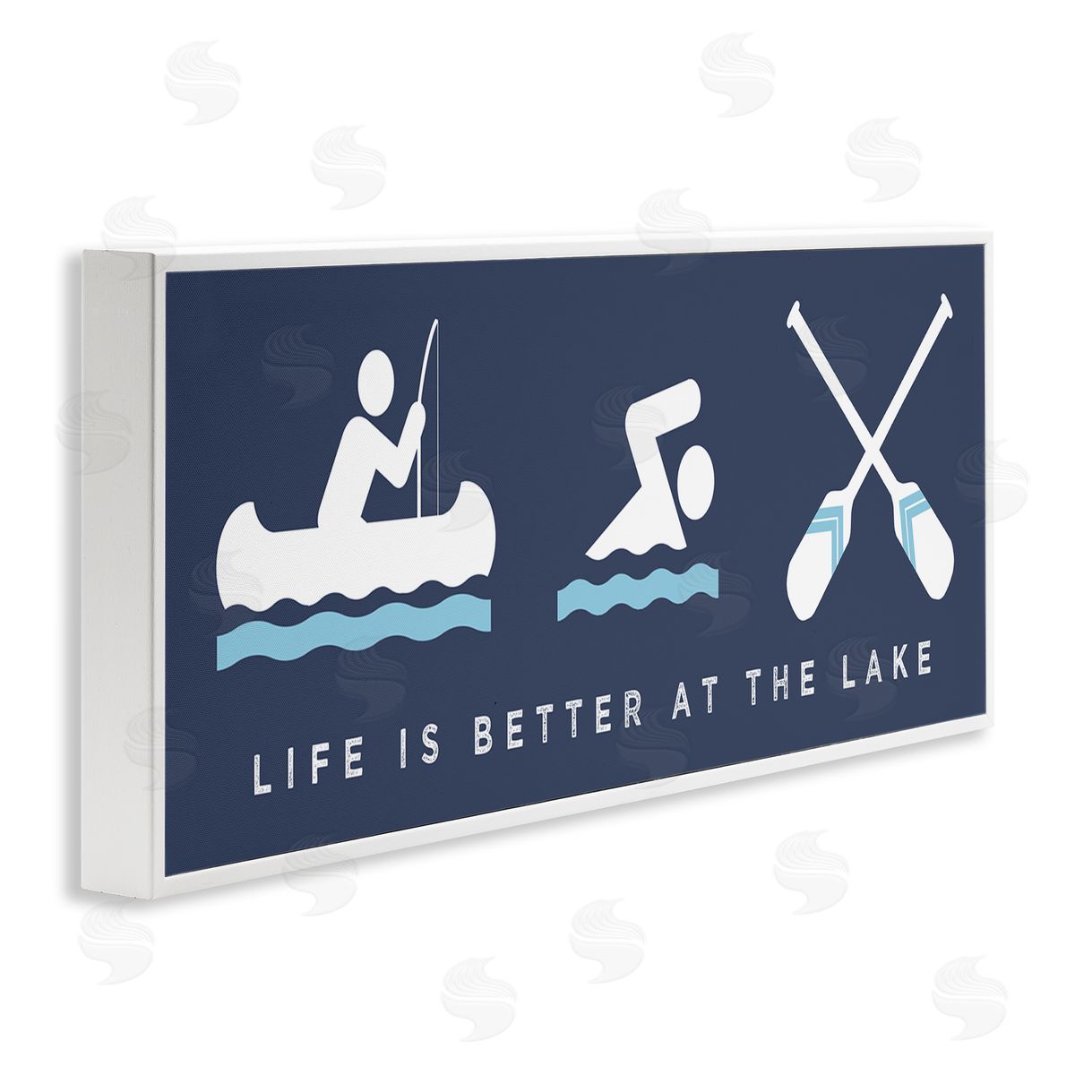 Stupell Studio Life Better At Lake Water Fun