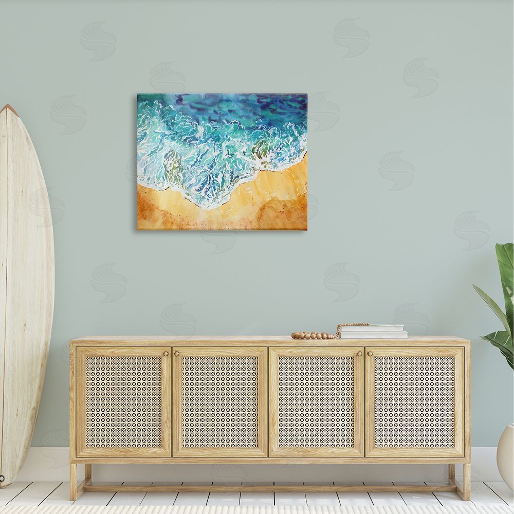 Sebastian Grafmann Aerial Wave Splash Shore