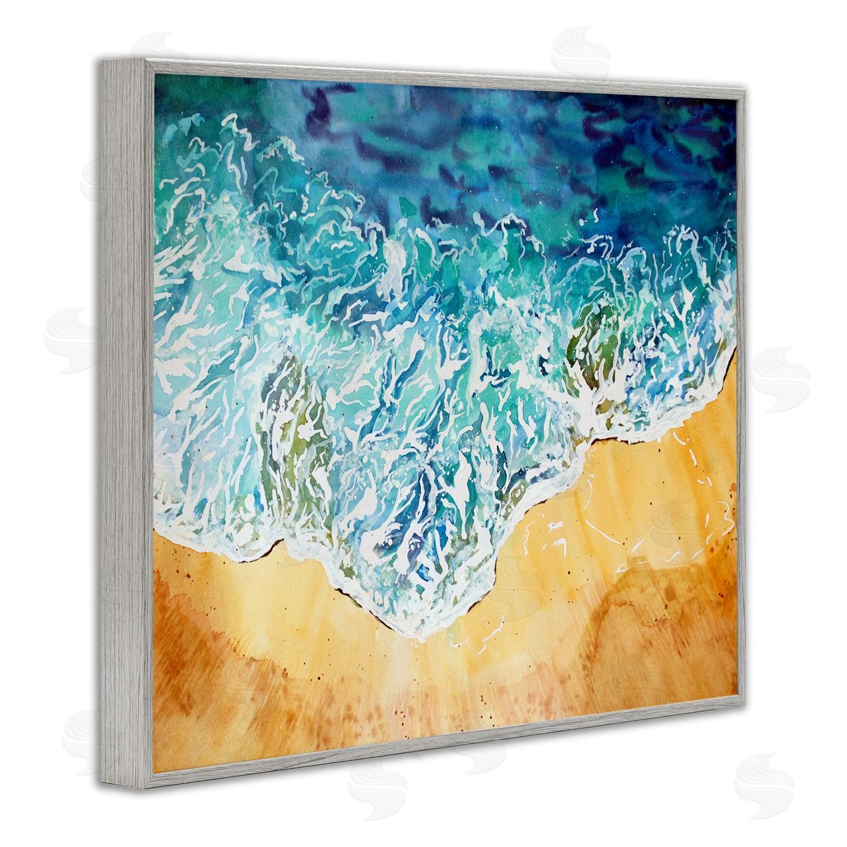 Sebastian Grafmann Aerial Wave Splash Shore