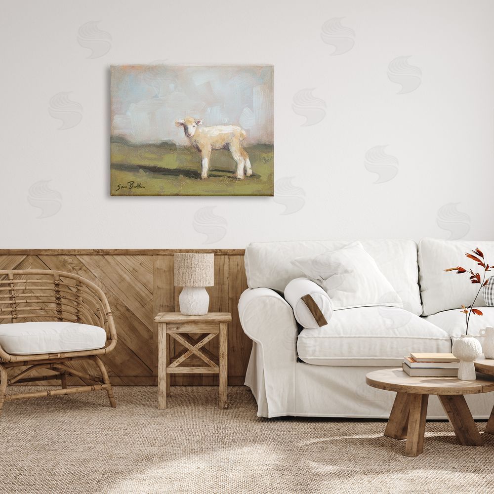 Sara Baker Baby Lamb Farmland Animal