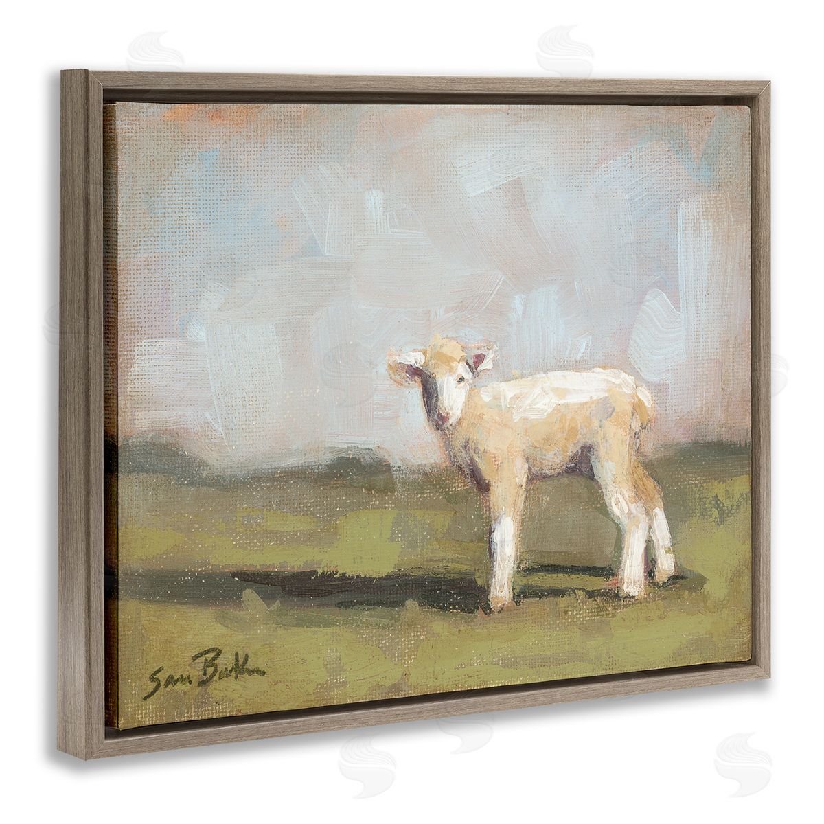 Sara Baker Baby Lamb Farmland Animal