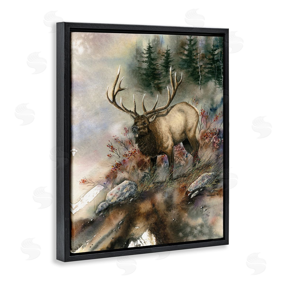 Dave Bartholet Elk Woodland Slope Clearing