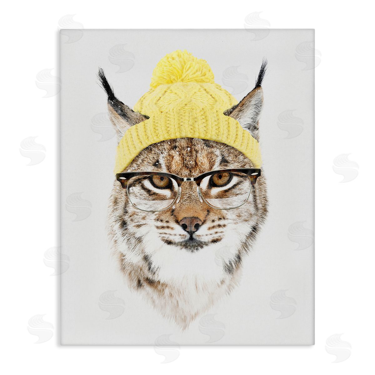 Robert Farkas Bobcat Hipster Beanie Wildlife