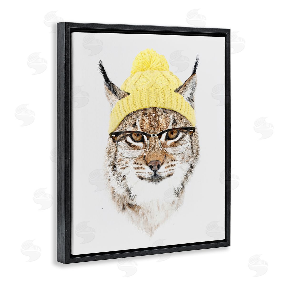 Robert Farkas Bobcat Hipster Beanie Wildlife
