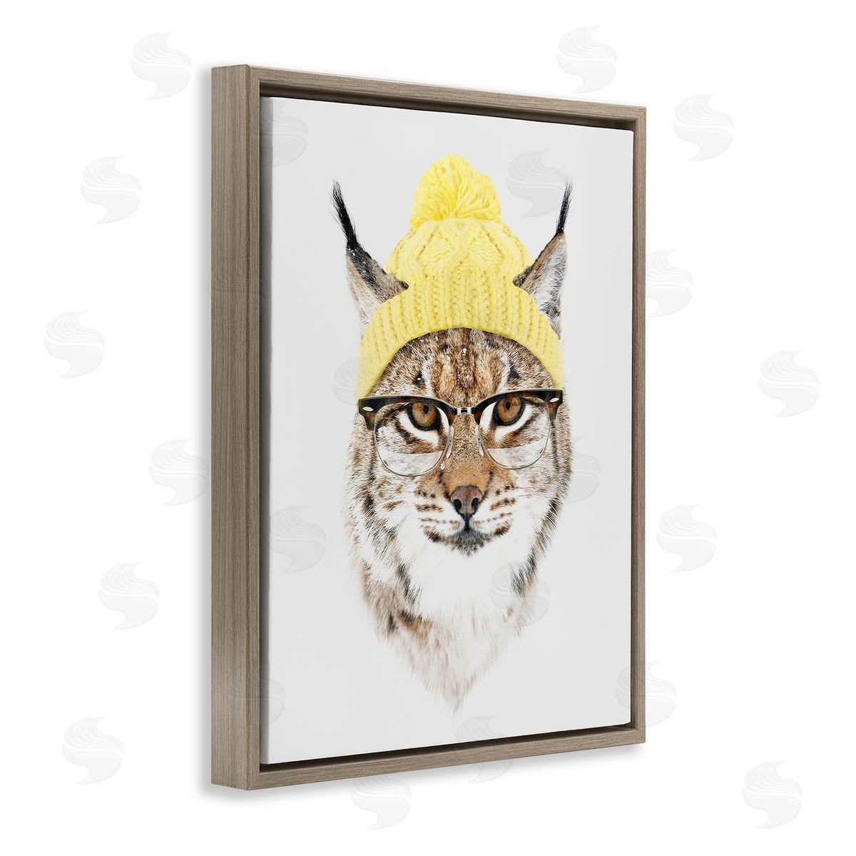 Robert Farkas Bobcat Hipster Beanie Wildlife