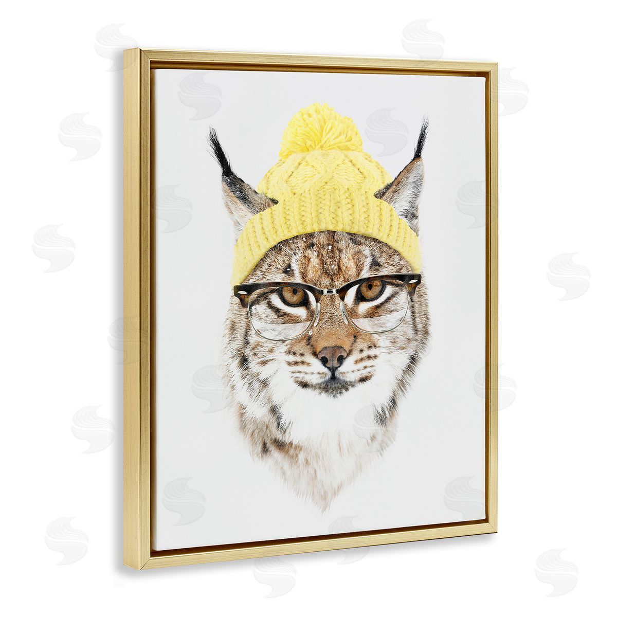 Robert Farkas Bobcat Hipster Beanie Wildlife