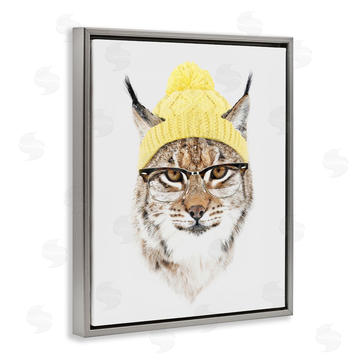 Robert Farkas Bobcat Hipster Beanie Wildlife