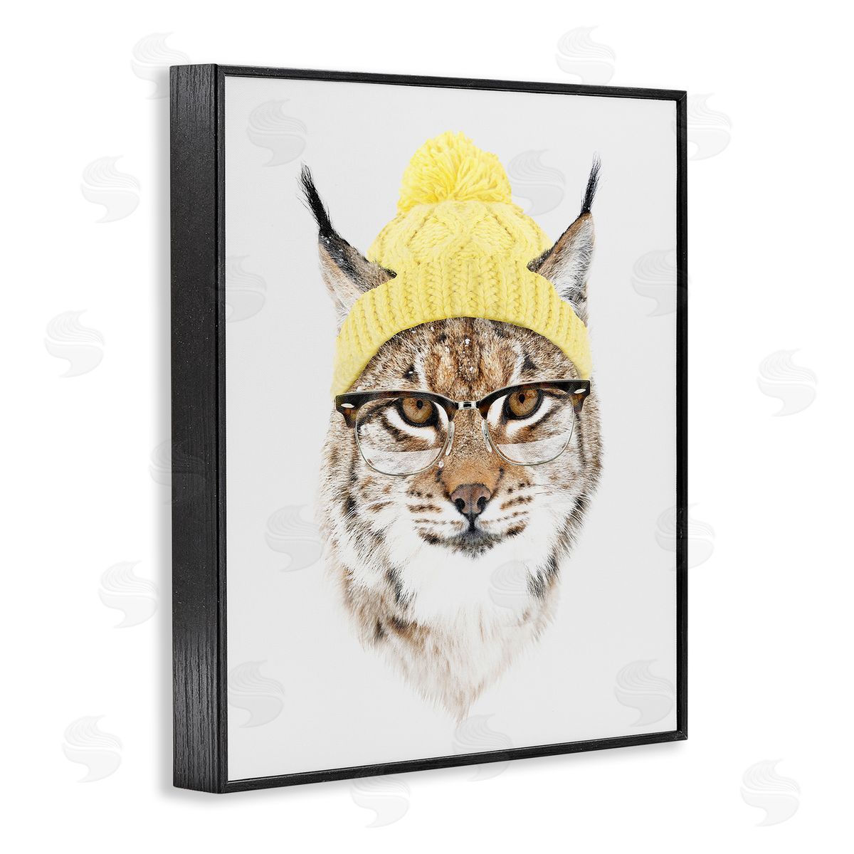 Robert Farkas Bobcat Hipster Beanie Wildlife
