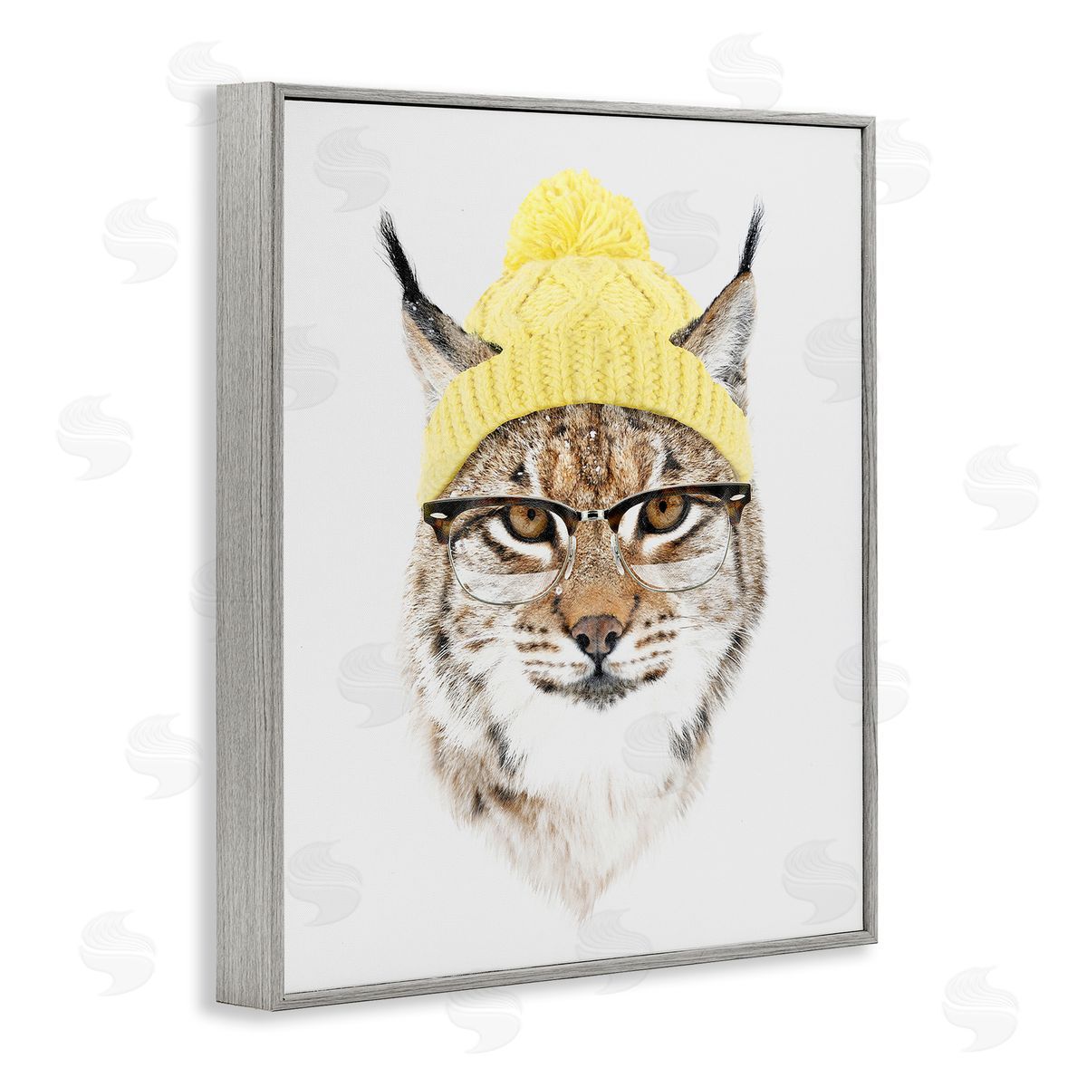 Robert Farkas Bobcat Hipster Beanie Wildlife