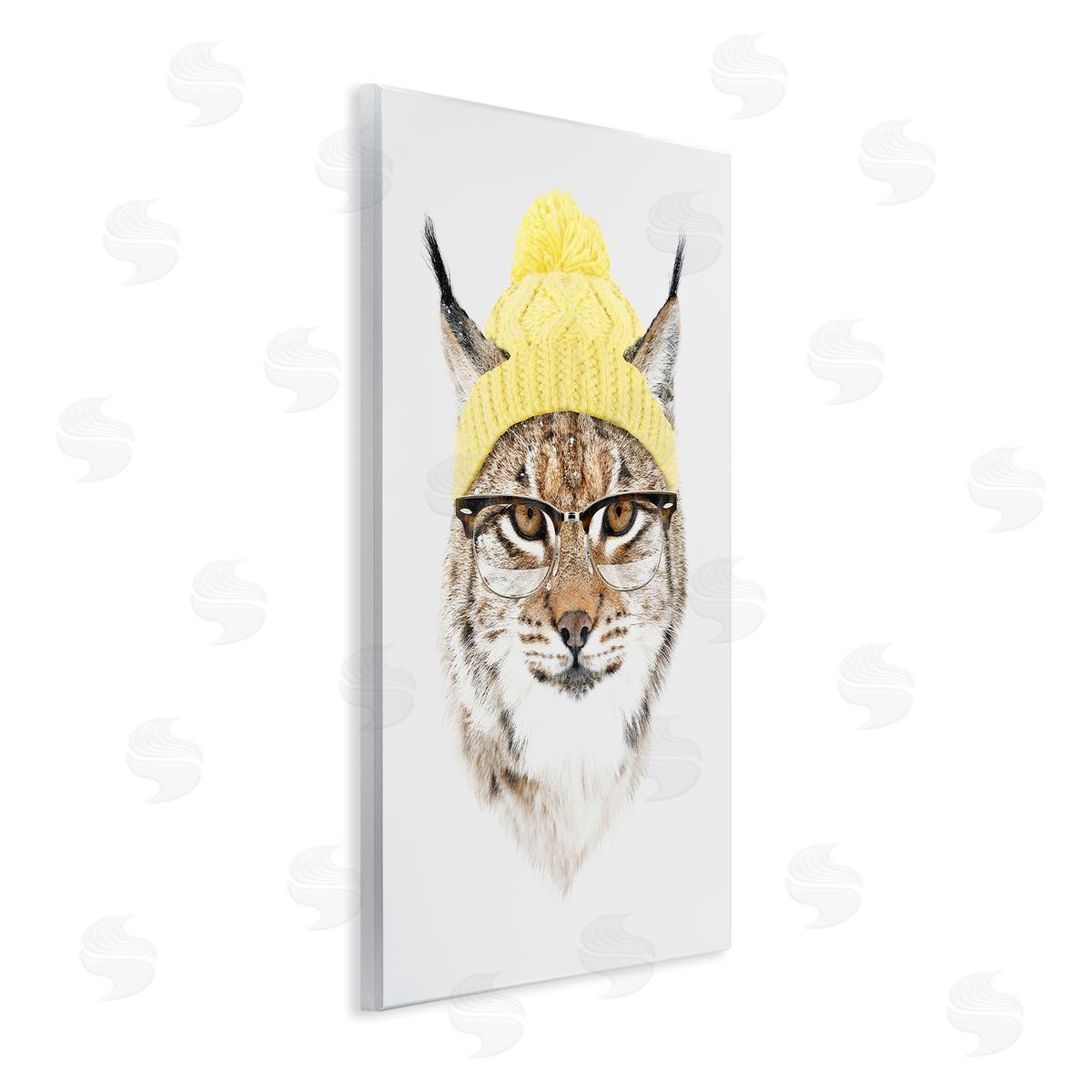 Robert Farkas Bobcat Hipster Beanie Wildlife
