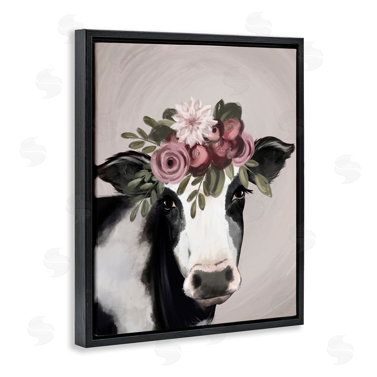 Jo Taylor Floral Farm Cow Pink Blooms