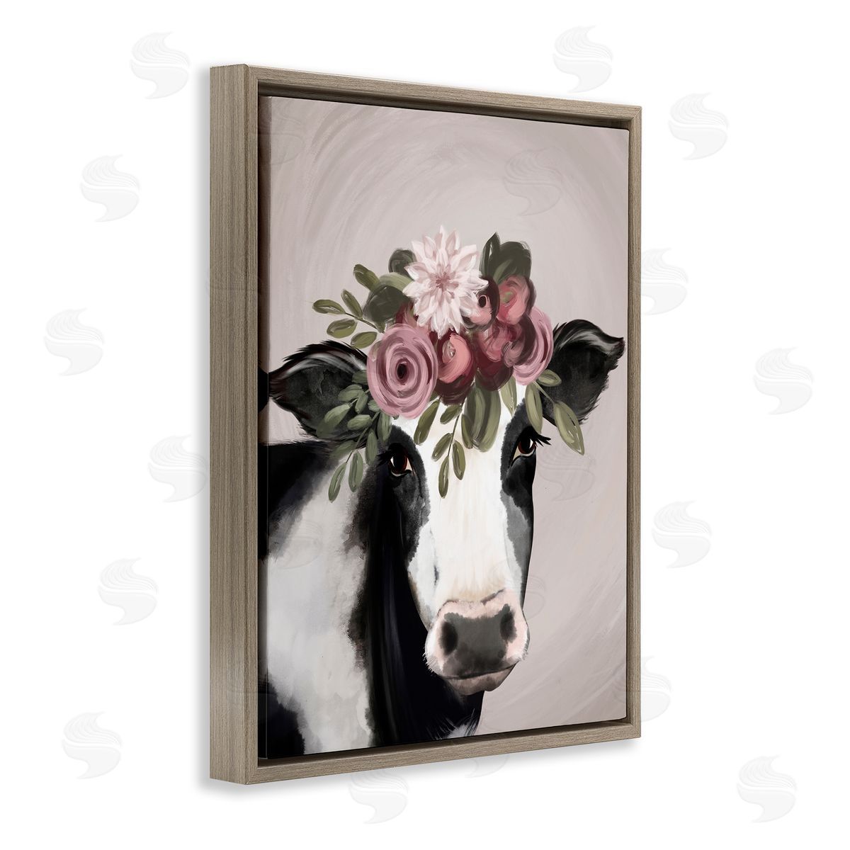 Jo Taylor Floral Farm Cow Pink Blooms