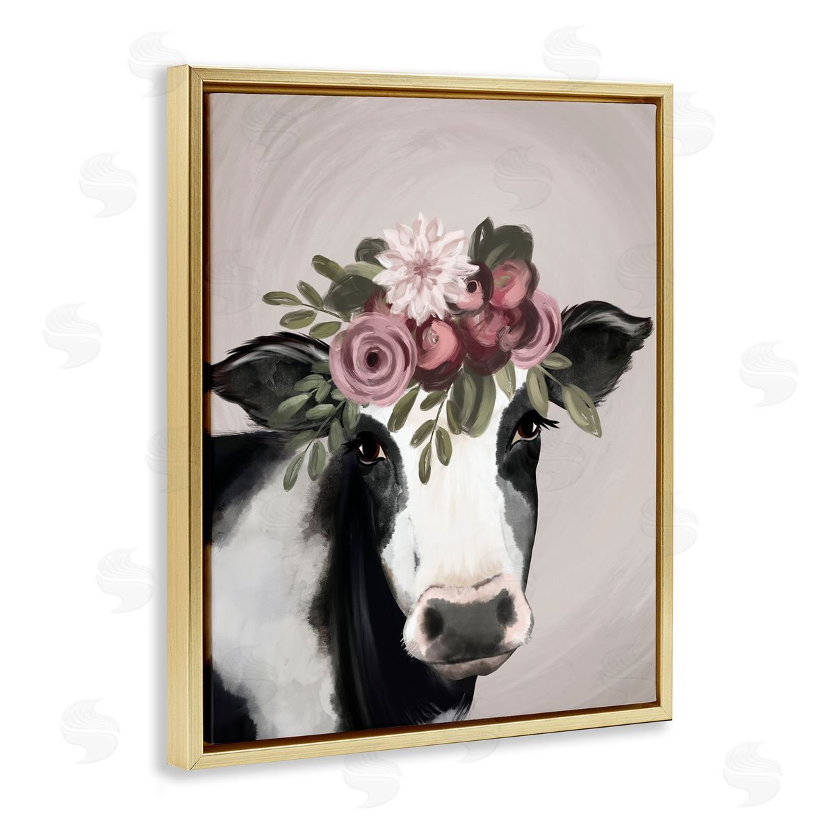 Jo Taylor Floral Farm Cow Pink Blooms