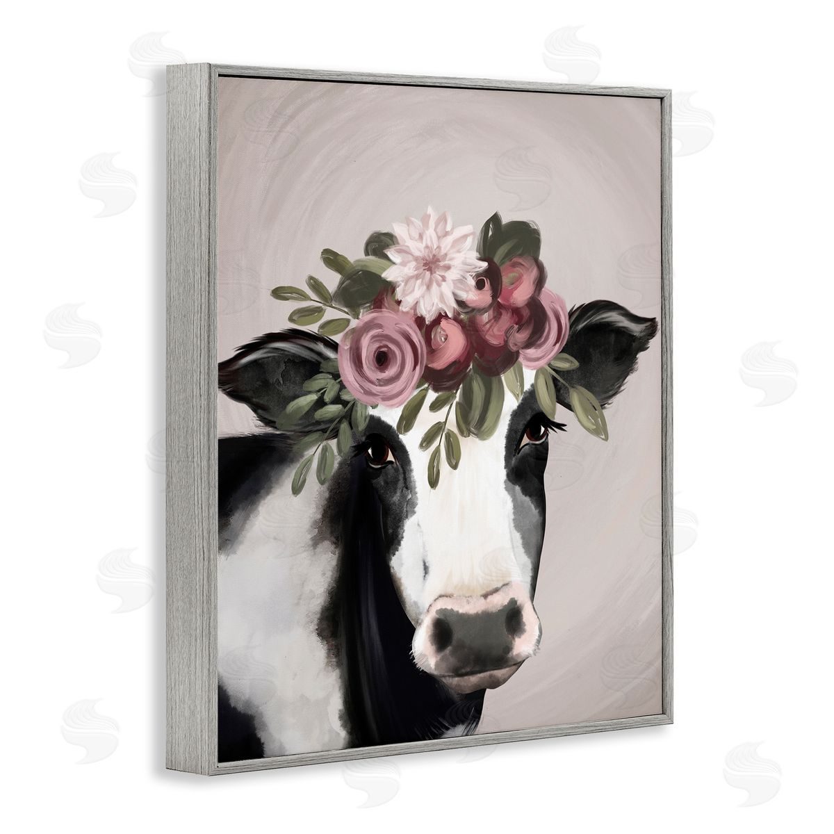 Jo Taylor Floral Farm Cow Pink Blooms