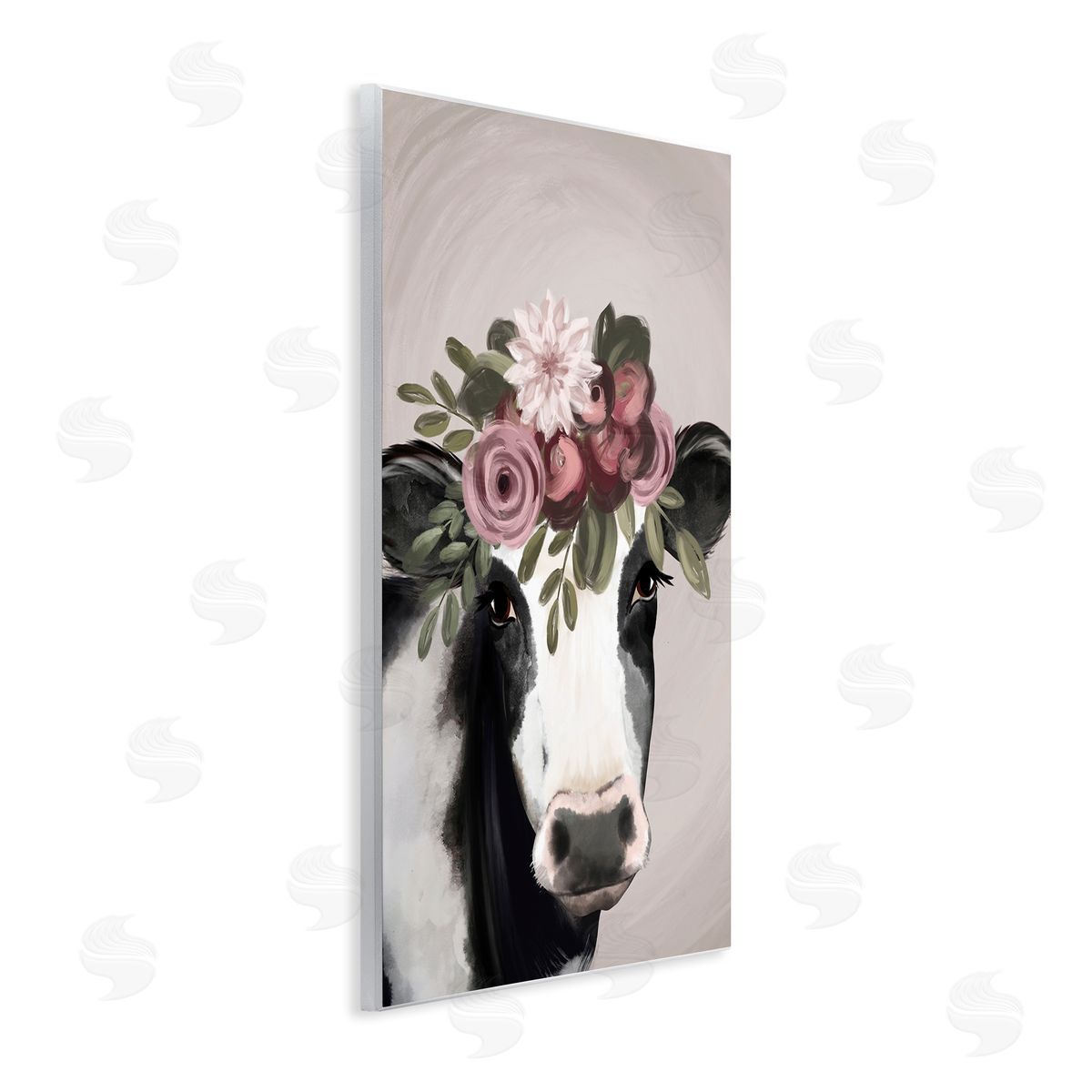 Jo Taylor Floral Farm Cow Pink Blooms