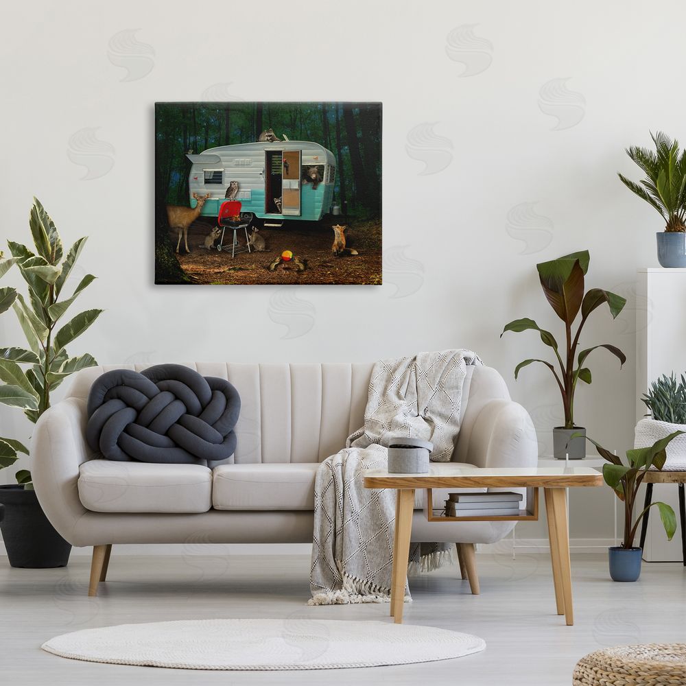 John Hovenstine RV Camping Woodland Wildlife Animals