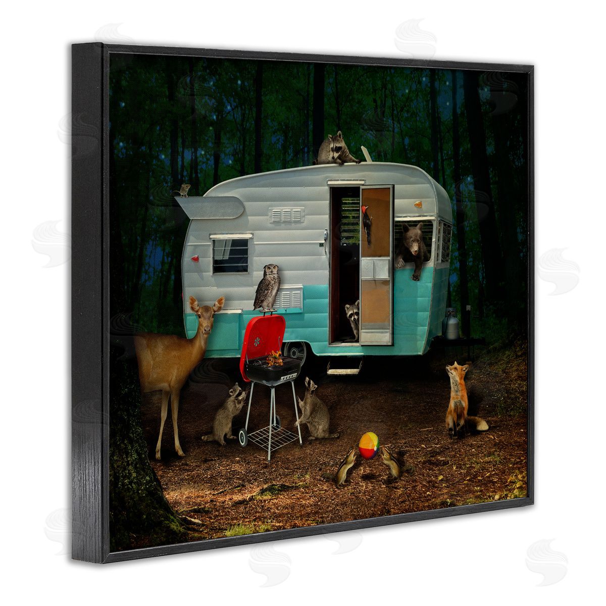 John Hovenstine RV Camping Woodland Wildlife Animals