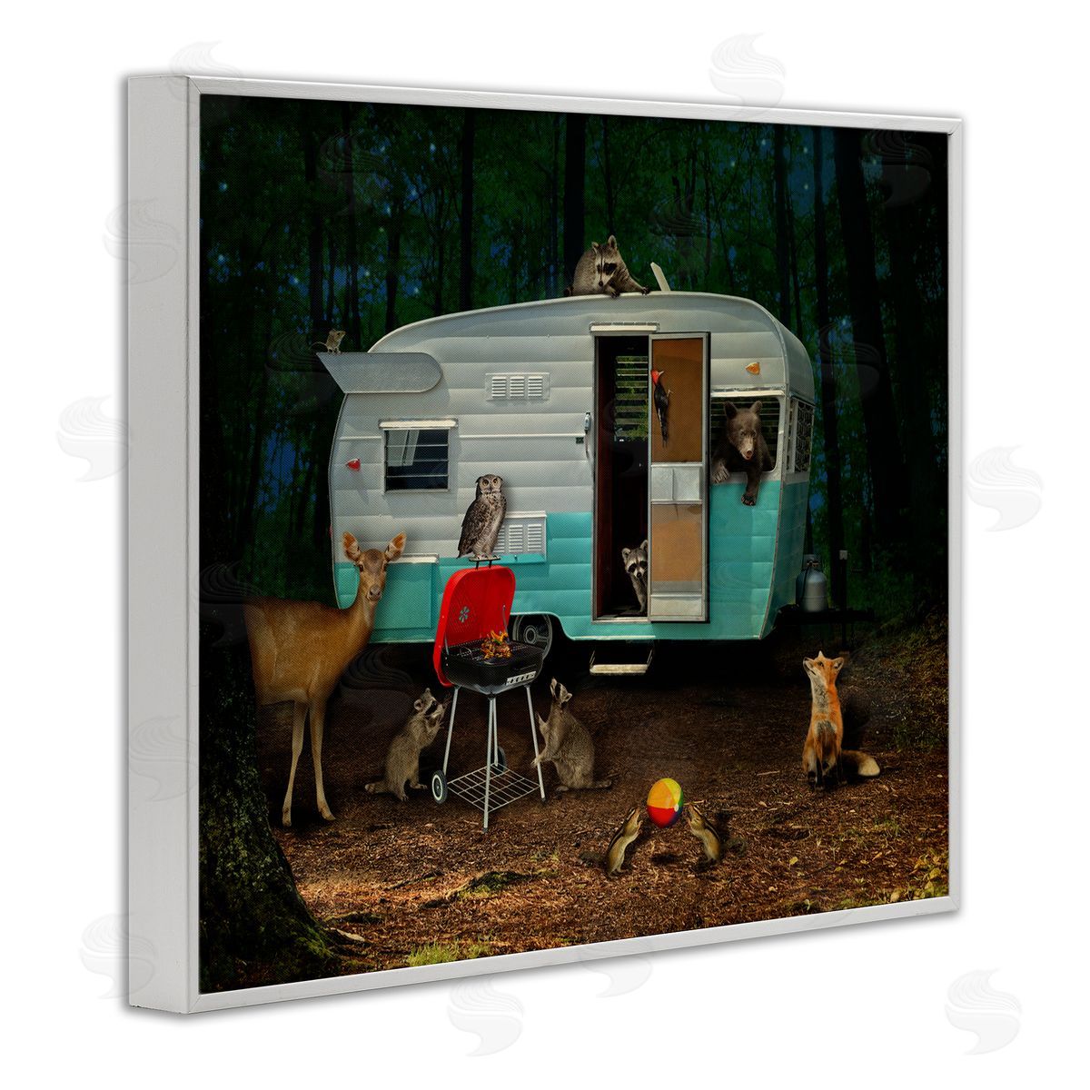 John Hovenstine RV Camping Woodland Wildlife Animals