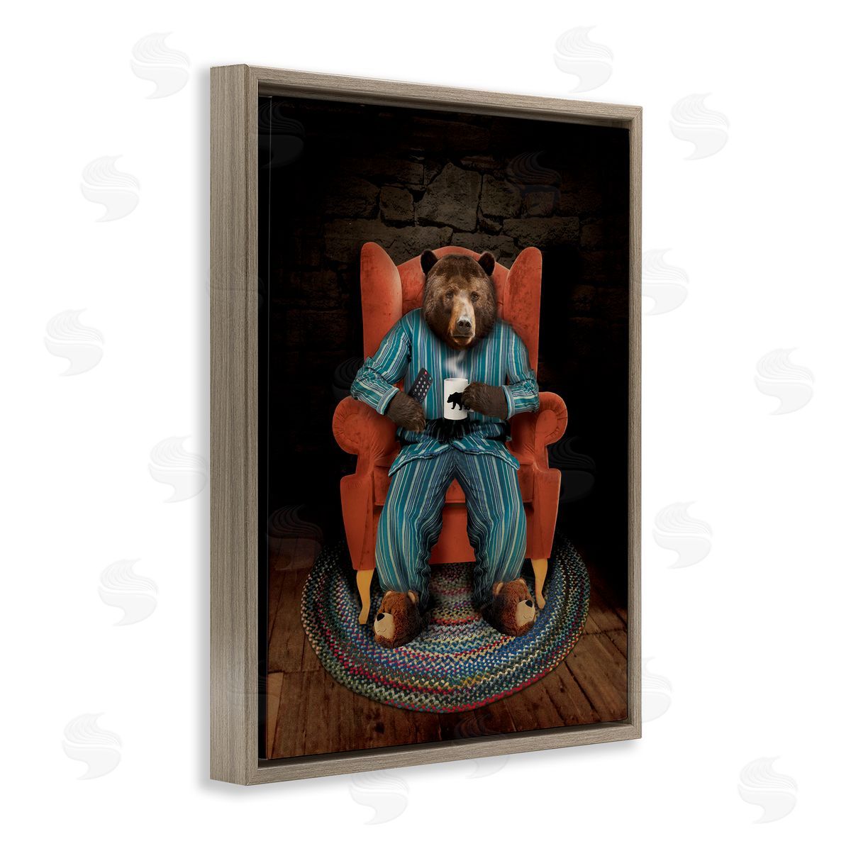 John Hovenstine Bed Time Bear Relaxing Portrait