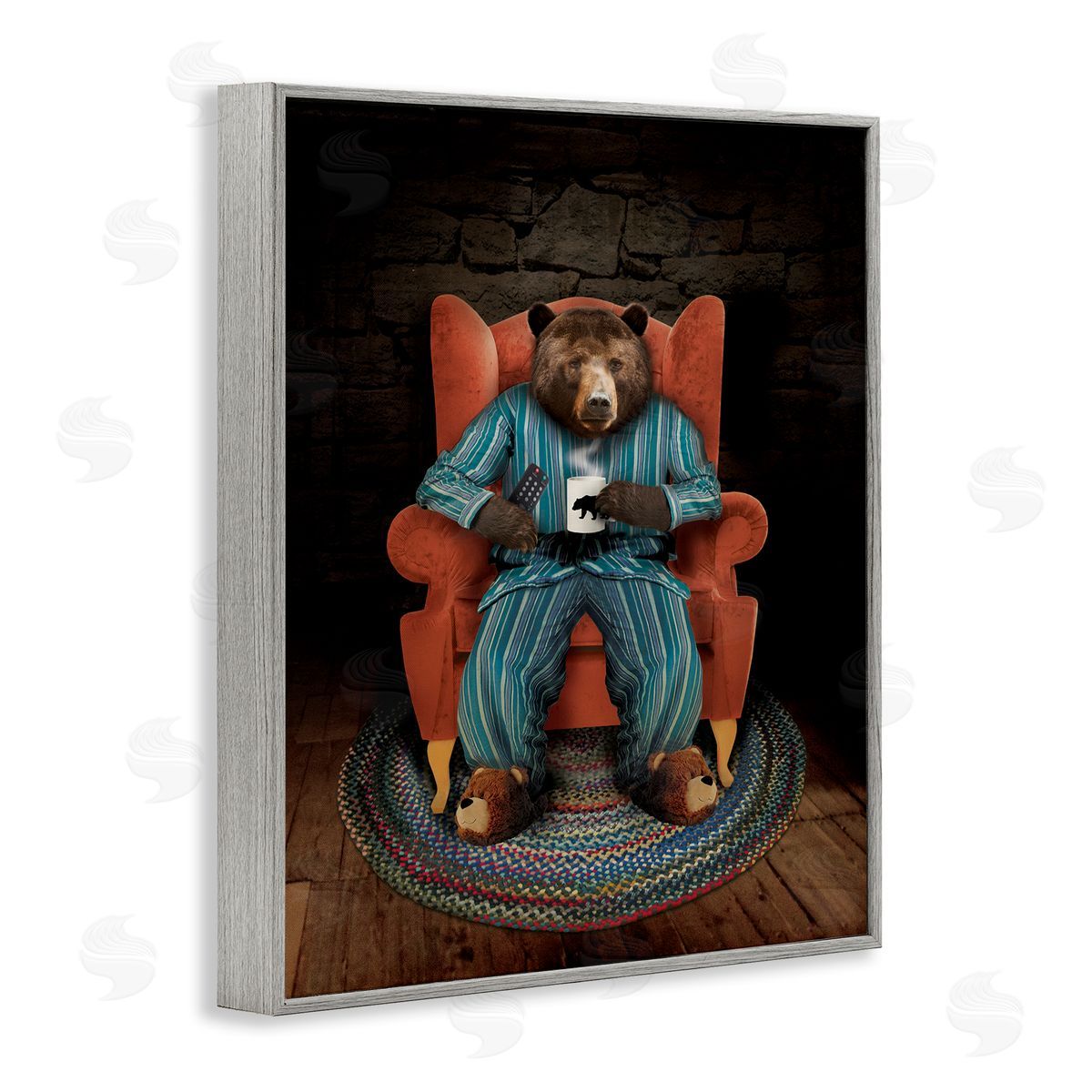 John Hovenstine Bed Time Bear Relaxing Portrait