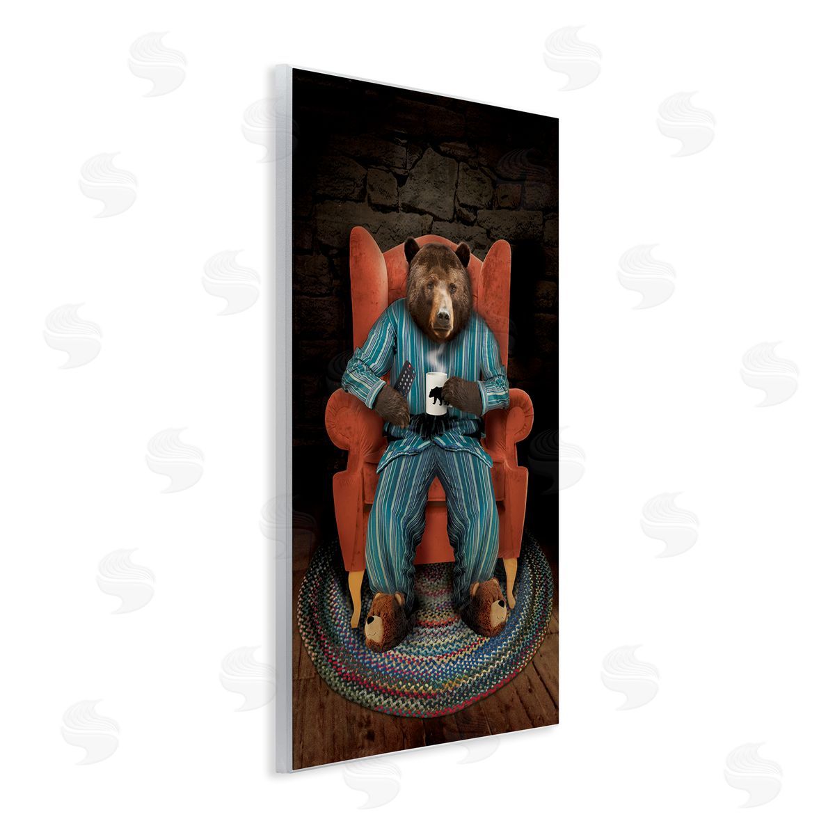 John Hovenstine Bed Time Bear Relaxing Portrait