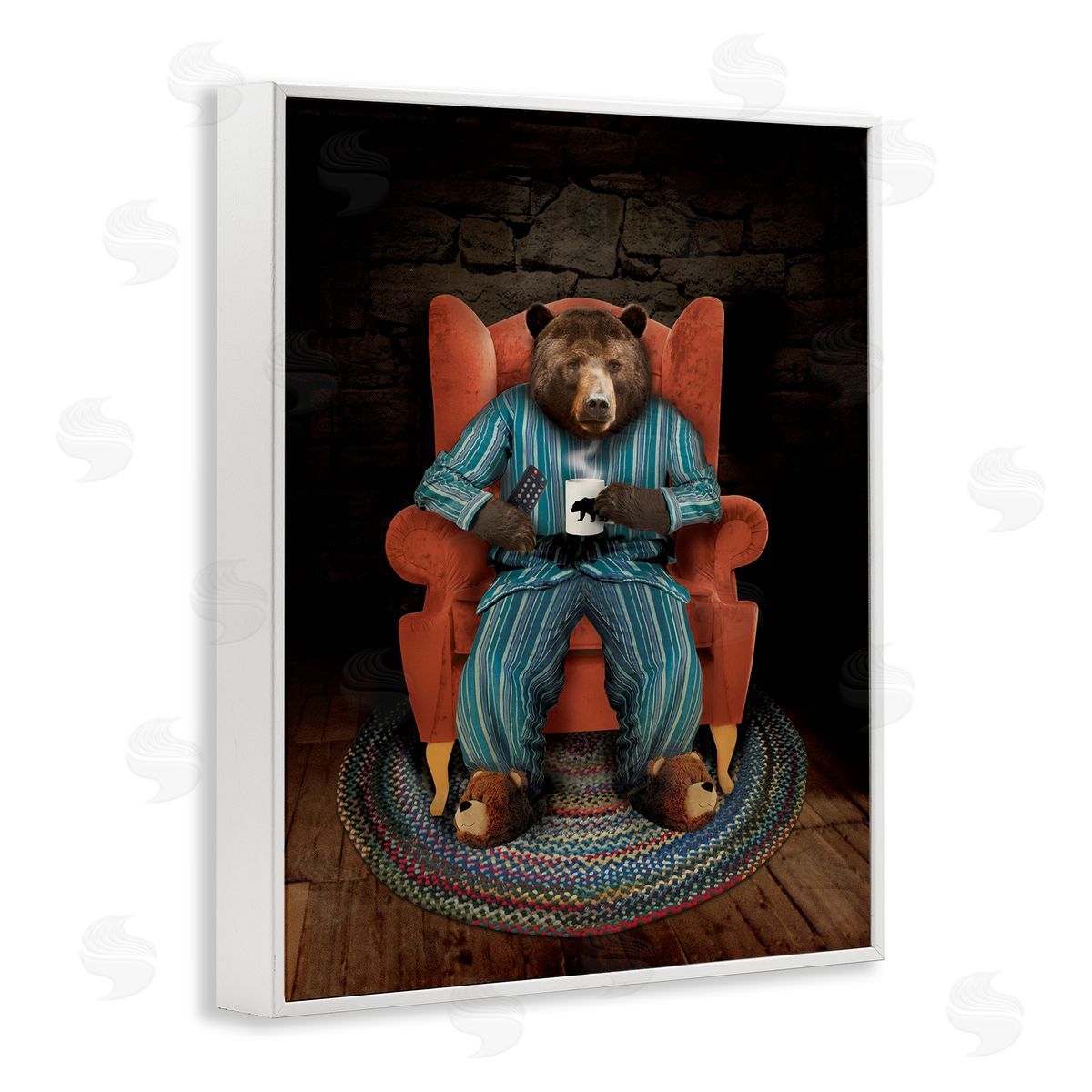 John Hovenstine Bed Time Bear Relaxing Portrait