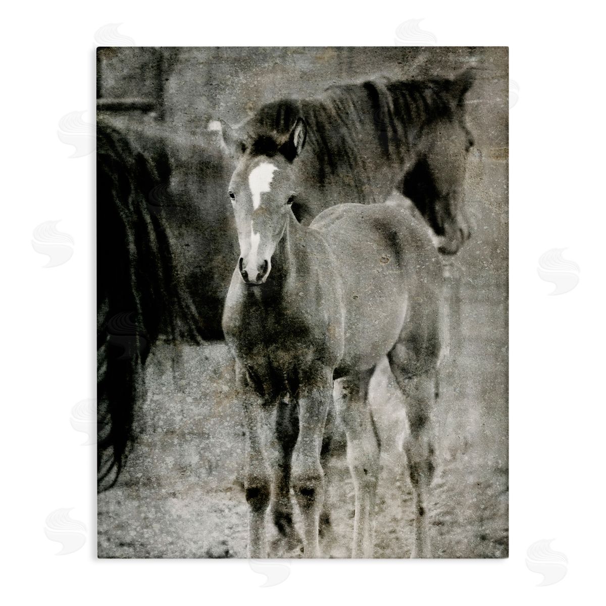 Kamdon Kreations Vintage Foal Horse Farmland