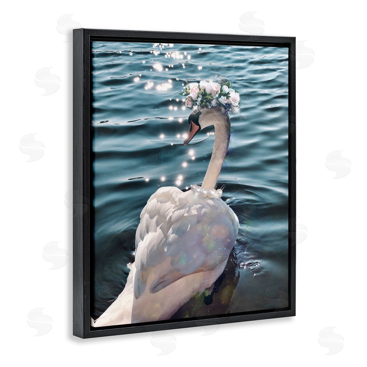 Ziwei Li Flower Crown Swan Lake Ripples