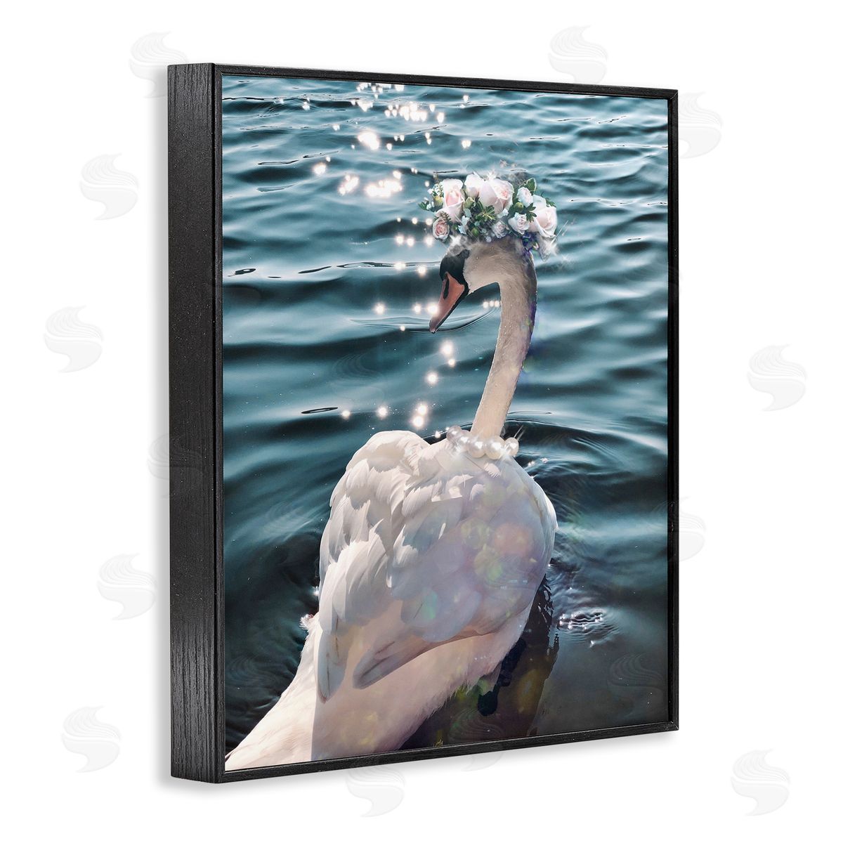 Ziwei Li Flower Crown Swan Lake Ripples