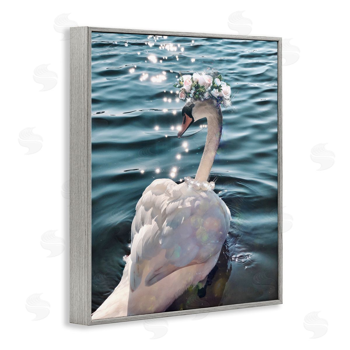 Ziwei Li Flower Crown Swan Lake Ripples