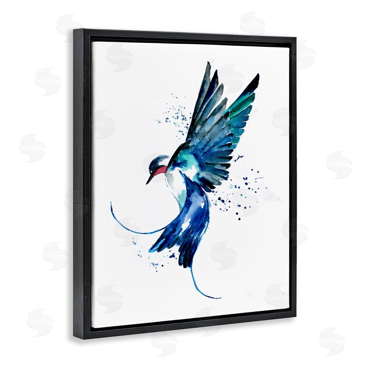 Sebastian Grafmann Blue Bird Flying Wings