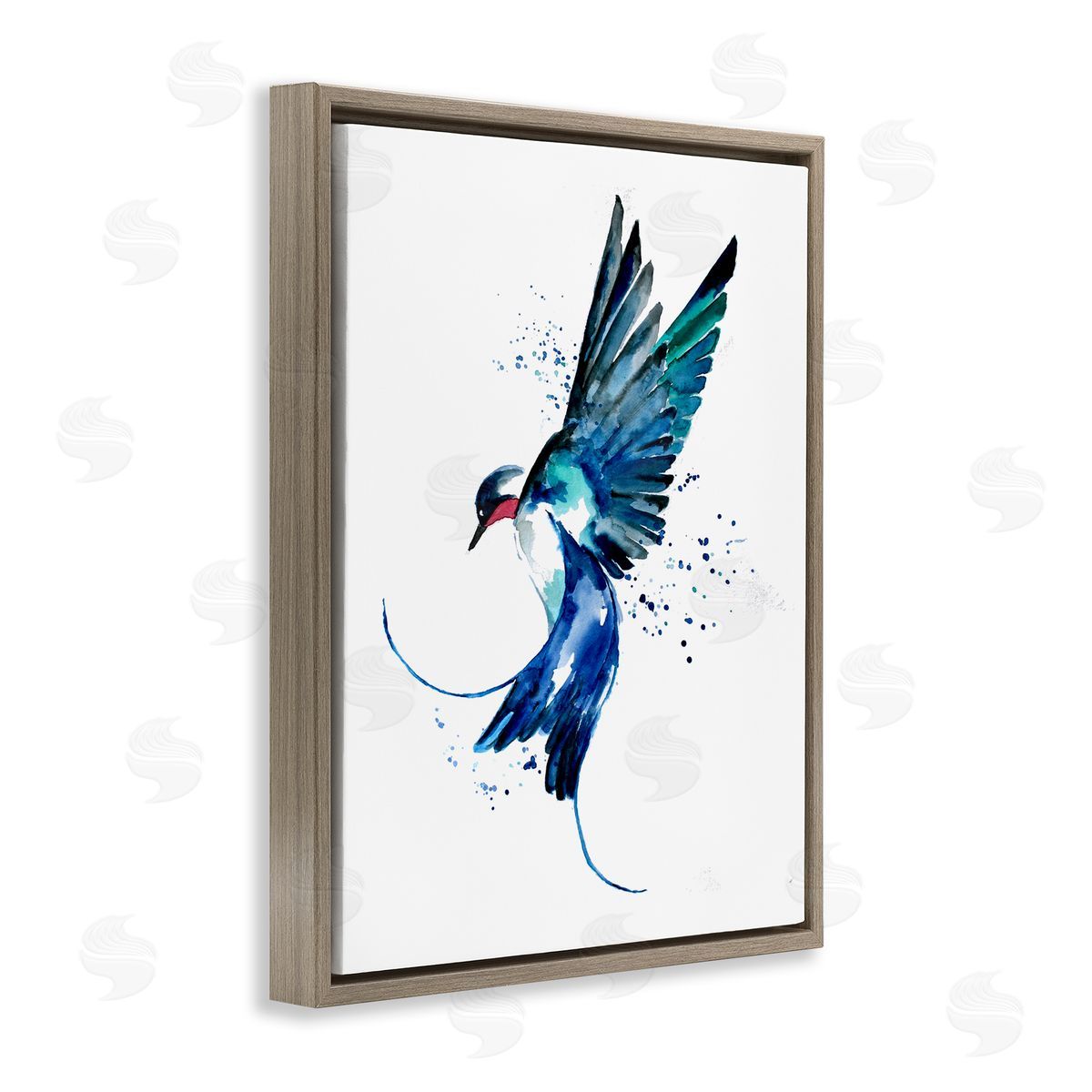 Sebastian Grafmann Blue Bird Flying Wings