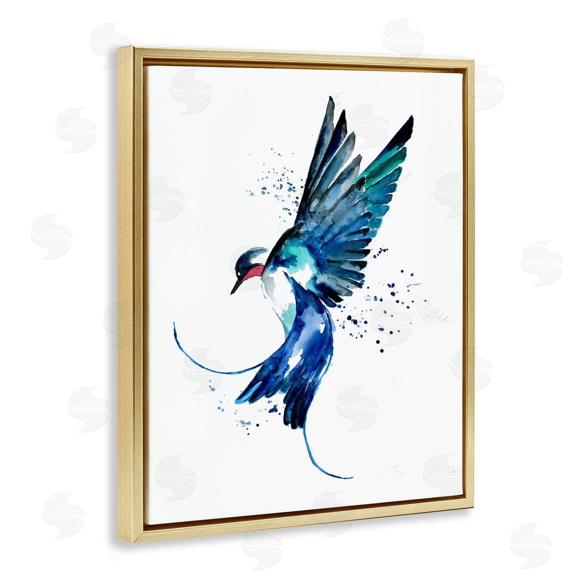 Sebastian Grafmann Blue Bird Flying Wings